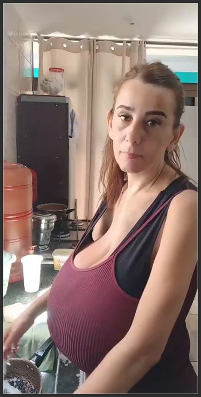 mega busty latin mom