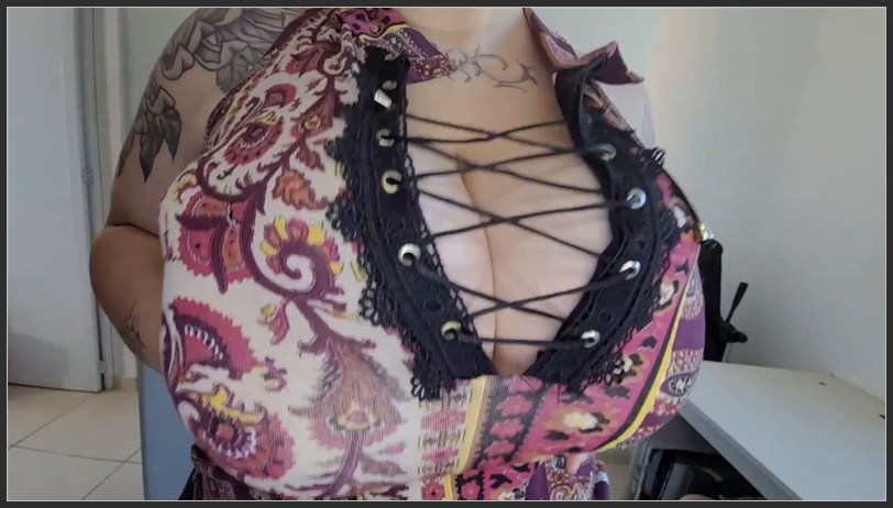 Mega Busty Mom with Hairy Armpits